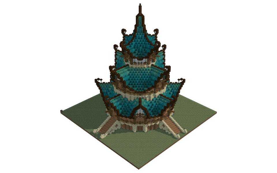 Pagoda - 3/4 right