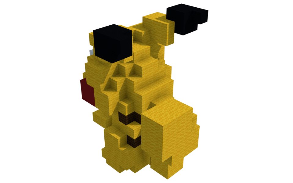 Pikachu Petit - 3/4 right