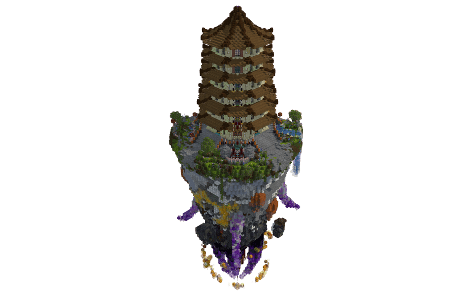 Floating Pagoda - 3/4 right