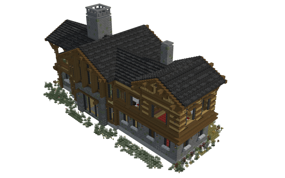 House mountain - 3/4 right