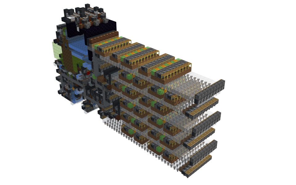 5k-21k Tileable Clay/Rooted Dirt/Mud Farm - 3/4 right