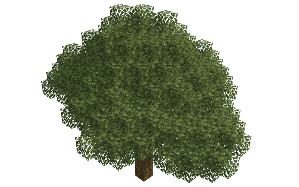 Oak tree 02 - 3/4 right