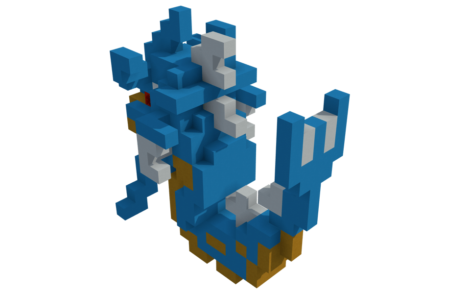Gyarados Petit - 3/4 right