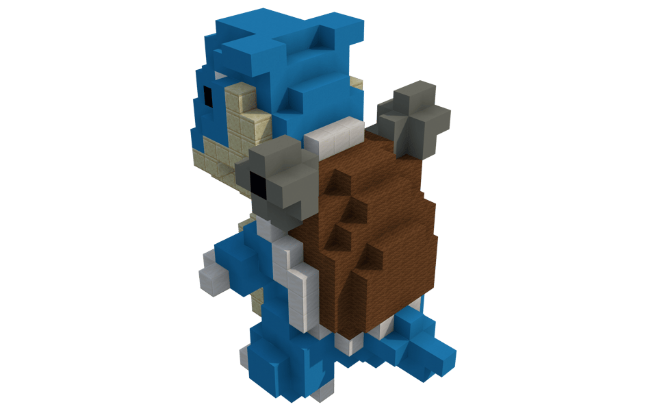 Blastoise Petit - 3/4 right