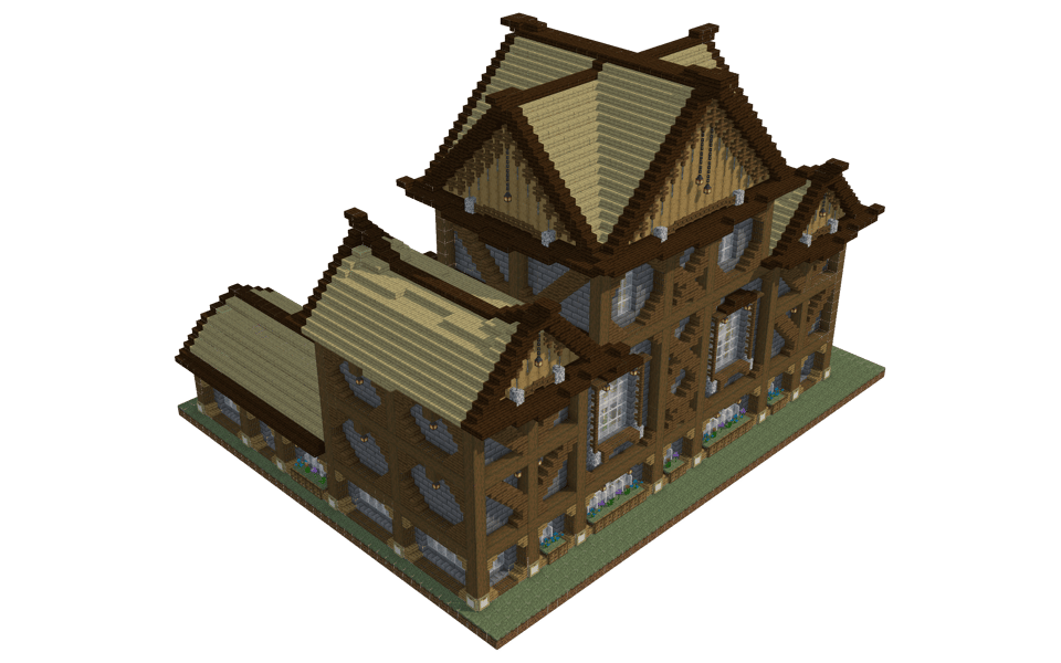 Casa medieval - 3/4 right