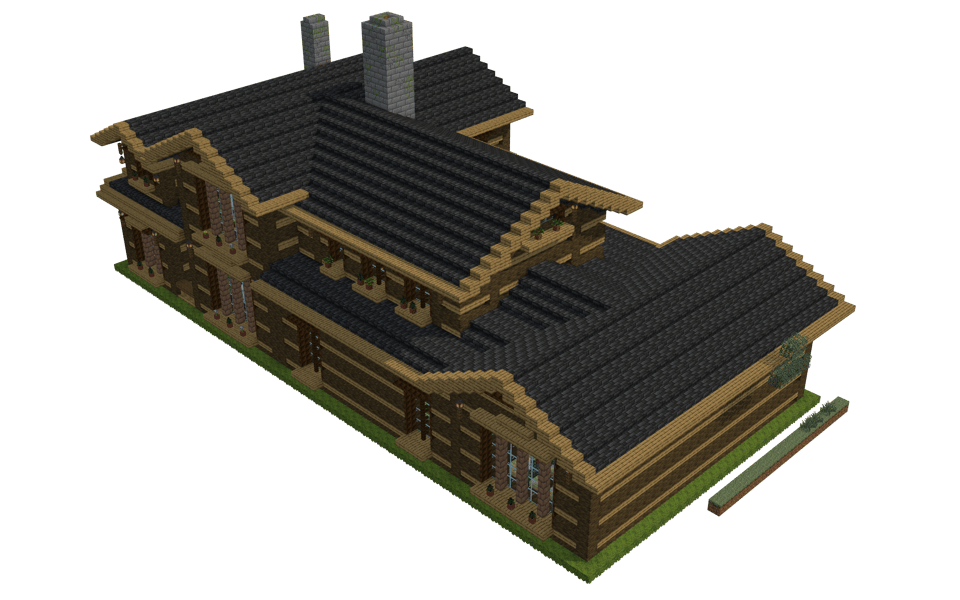 Sprawling Mangrove Log Cabin Mansion - 3/4 right
