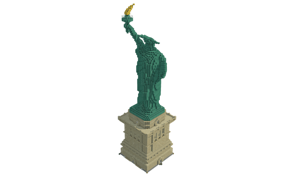 Estatua de la libertad - 3/4 right