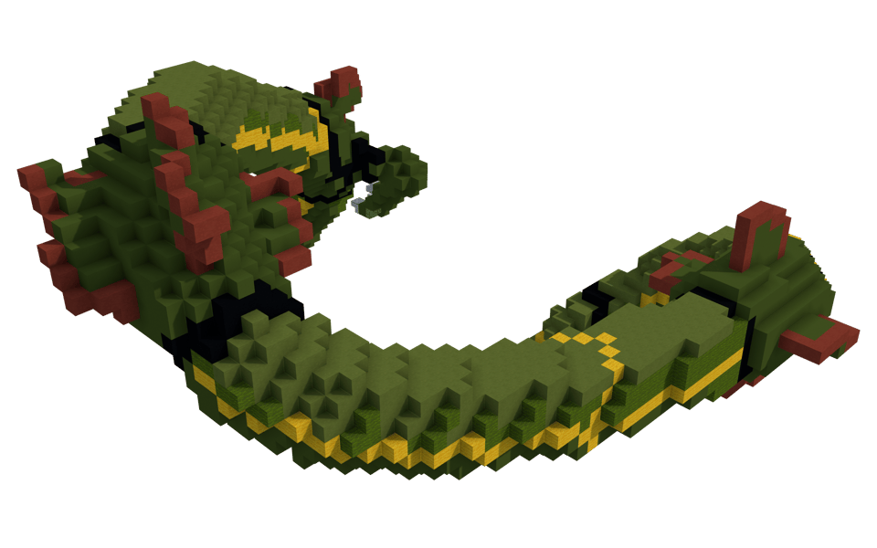 Rayquaza - 3/4 right