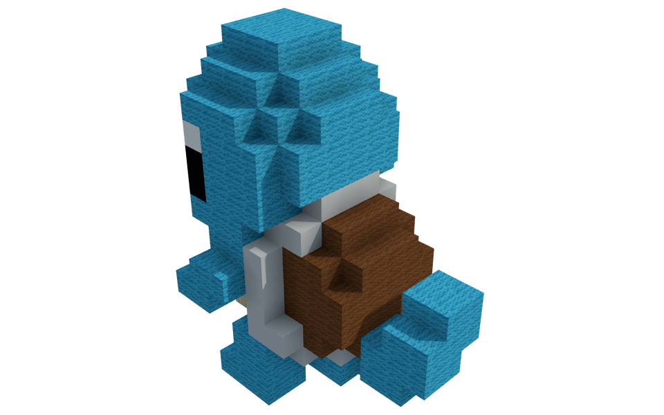 Squirtle Petit - 3/4 right