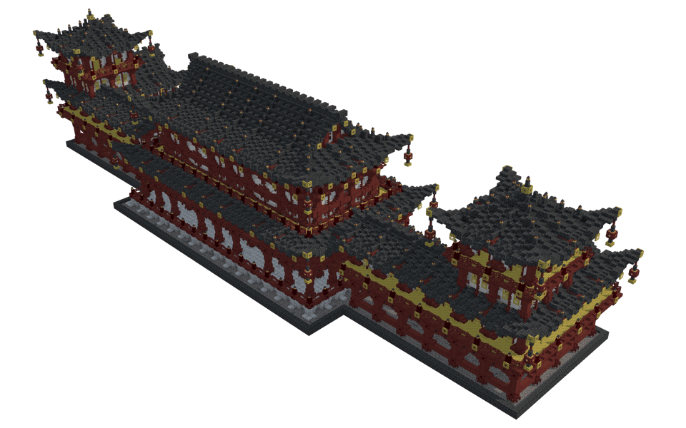 Big temple - 3/4 right