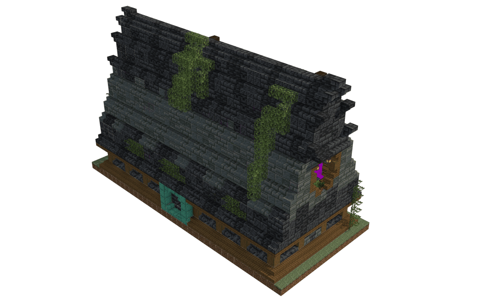 Casa medieval - 3/4 right
