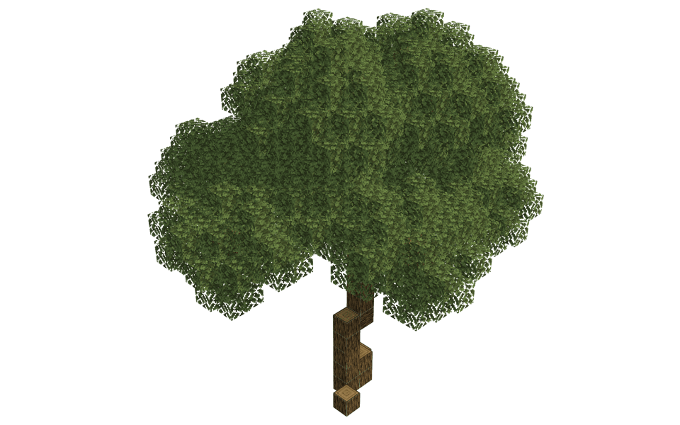 Oak tree 09 - 3/4 right