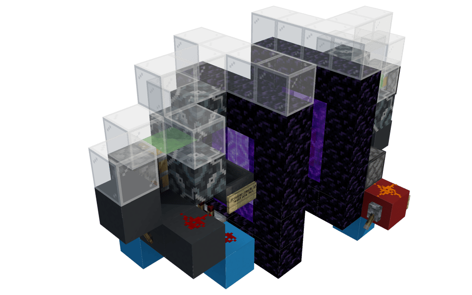 Item Nether Portal Chunk Loader - 3/4 right