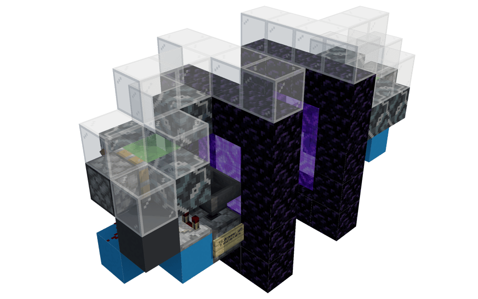 Item Nether Portal Chunk Loader - 3/4 right
