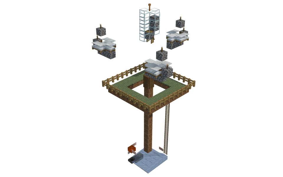 Booty's 1.2k 3 Pod Iron Farm - 3/4 right