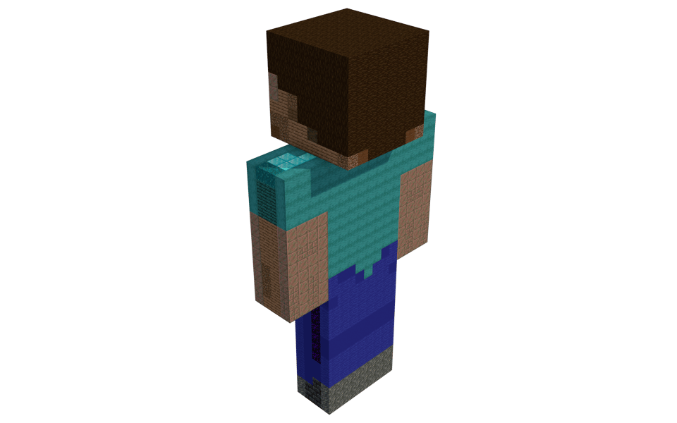 SSBU STEVE - 3/4 right