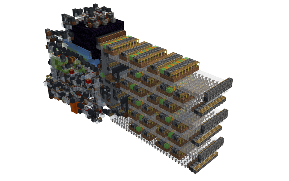 5k-21k Tileable Clay/Rooted Dirt/Mud Farm - 3/4 right