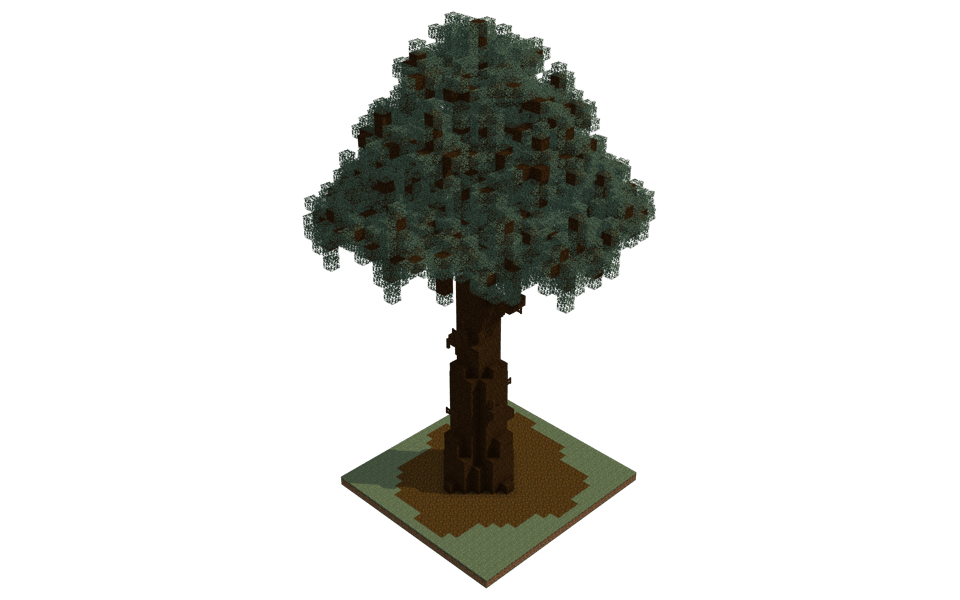 cool spruce tree - 3/4 right