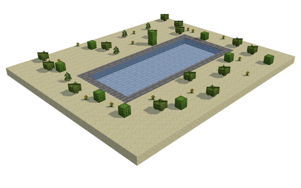 Sahara pool - 3/4 right