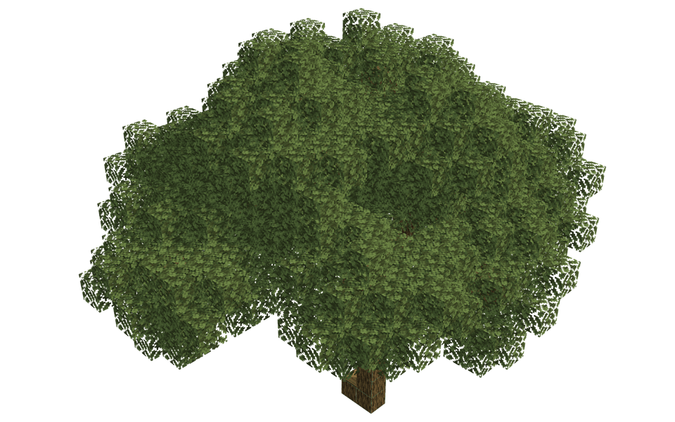 Oak tree 04 - 3/4 right