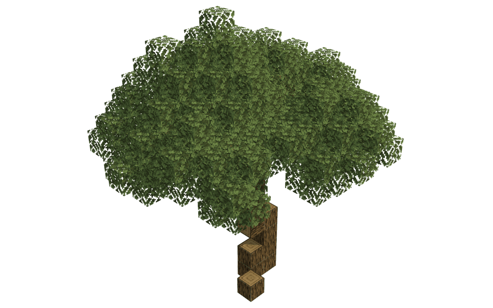 Oak tree 07 - 3/4 right