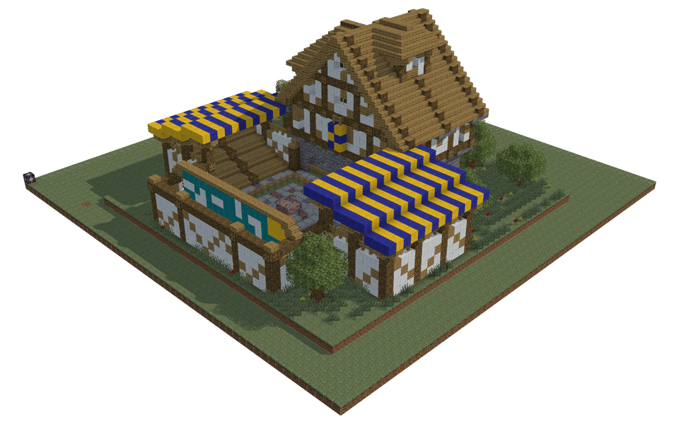 Casa Medieval - 3/4 right