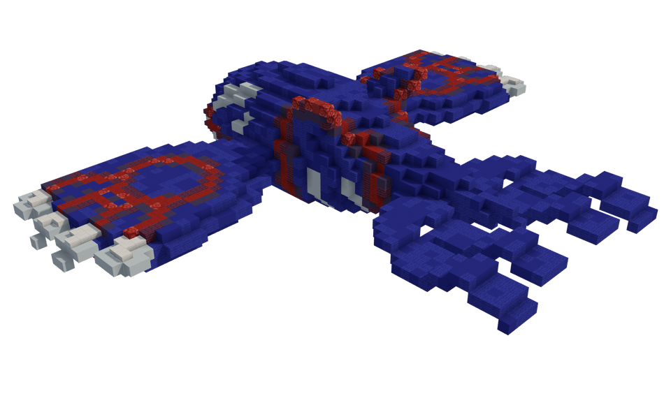 Kyogre chibi - 3/4 right