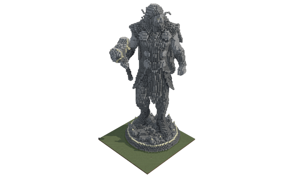 Estatua De Thor - 3/4 right