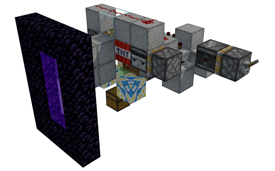50k TNT Duping Obsidian Farm - 3/4 right