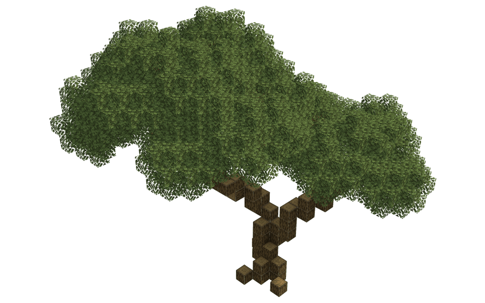 Oak tree 08 - 3/4 right