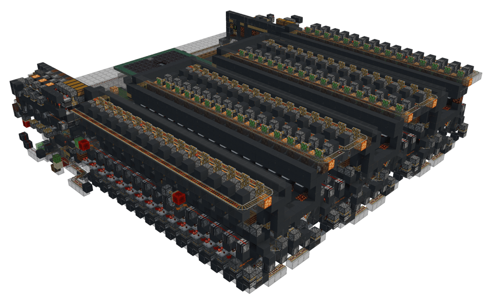 Encoded Void Trading Hall - 3/4 right